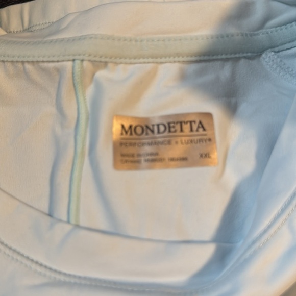 Mondetta Ladies' Long Sleeve Active Top  Blue XXL New With Tag - Picture 5 of 11